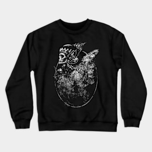 SKULL JAVANESE WAYANG TRADITIONAL Crewneck Sweatshirt